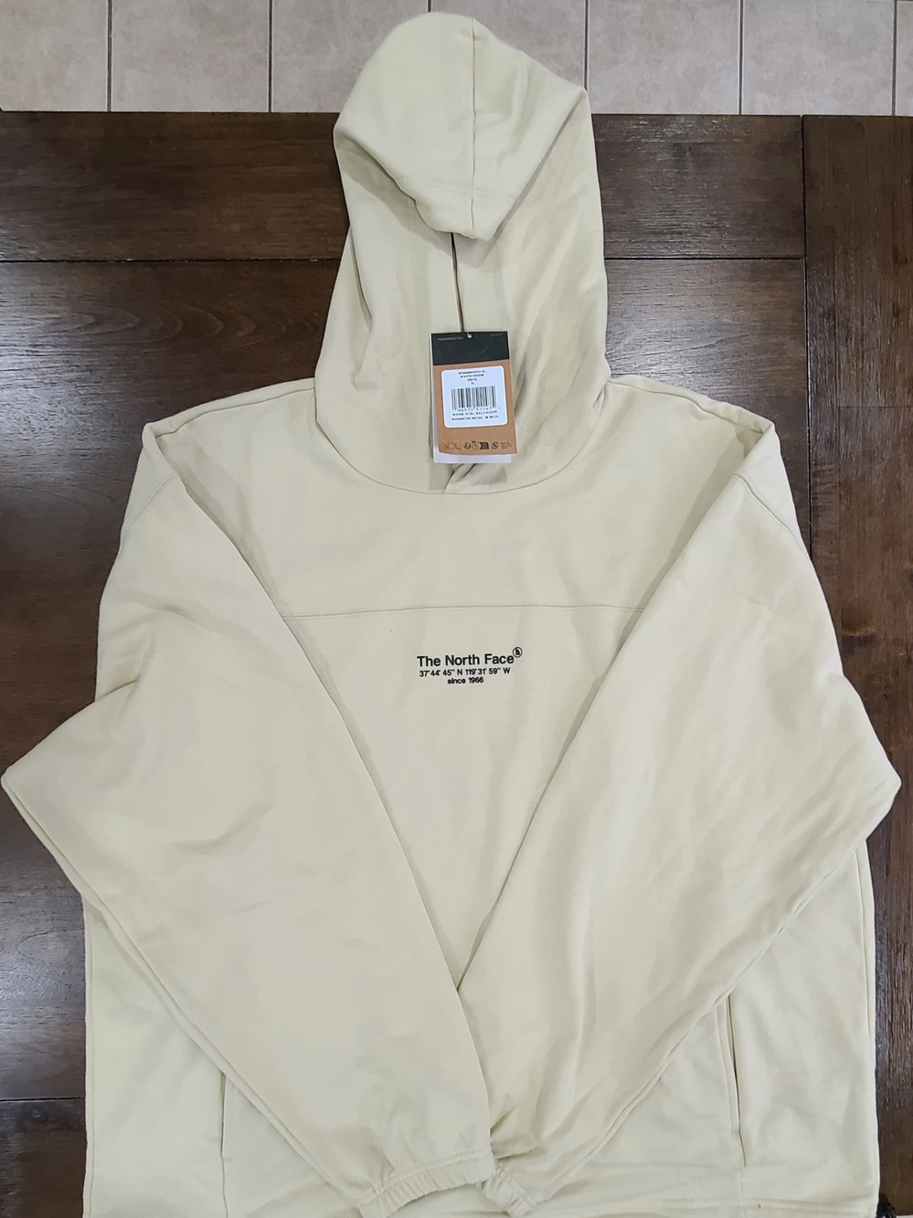The North Face AXYS Hoodie Gravel Color Men's XL